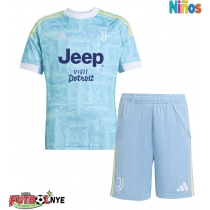 Camiseta Juventus Lloyd Kelly #6 Visitante Equipación para niños 2025-26 manga corta (+ pantalones cortos)
